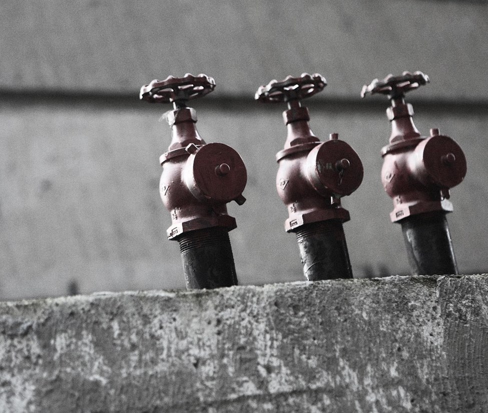 Industrial gas and heating valves